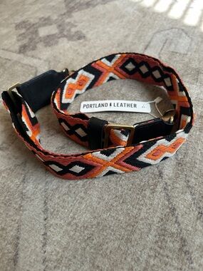 NWT Portland Leather Goods Kaleidoscope Bag Strap
